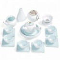 Ding Kiln Ceramic Gilt Celadon Tea Sets