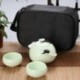 Green Travel Tea Sets Outdoors Travel A Pot With Two Cups