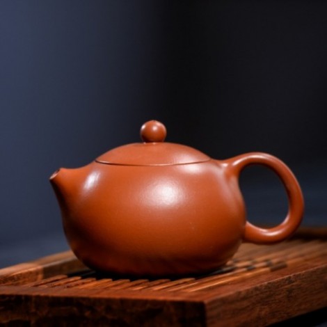 Pure Handmade Yixing Famous Red Mud Purple Pot Zisha Pot